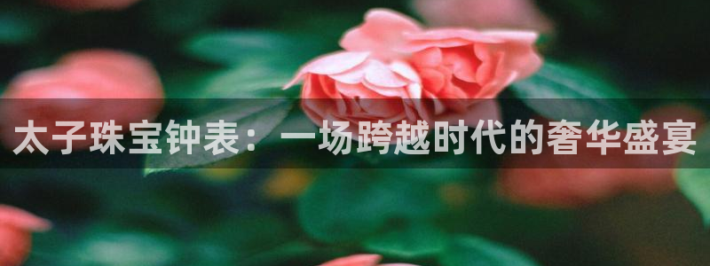 新宝5天：太子珠宝钟表：一场跨越时代的奢华盛宴