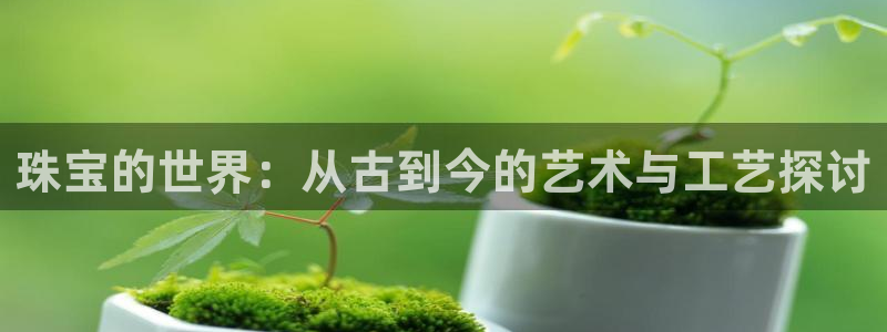 新宝5娱乐如：珠宝的世界：从古到今的艺术与工艺探讨