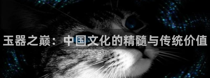 新宝5娱乐多：玉器之巅：中国文化的精髓与传统价值