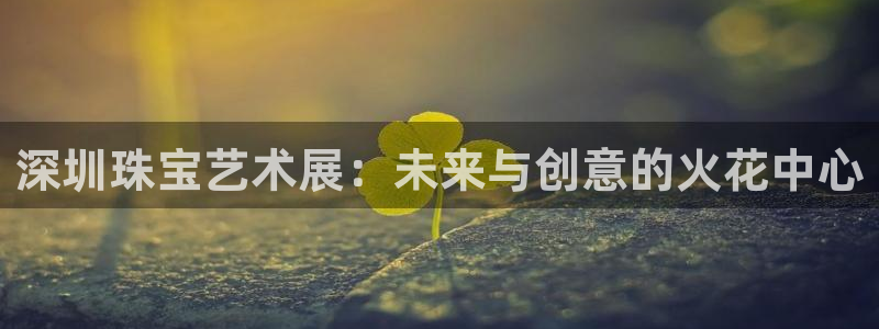 新宝5浗维33 300：深圳珠宝艺术展：未来与创意的火花中心