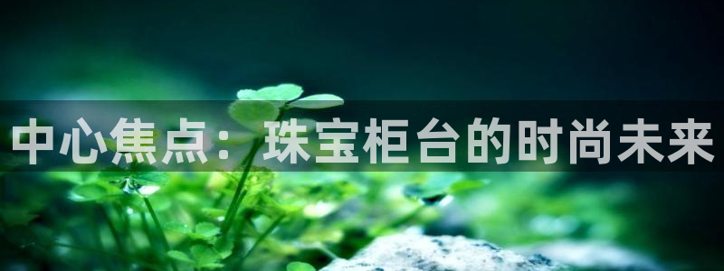 新宝5挂机：中心焦点：珠宝柜台的时尚未来