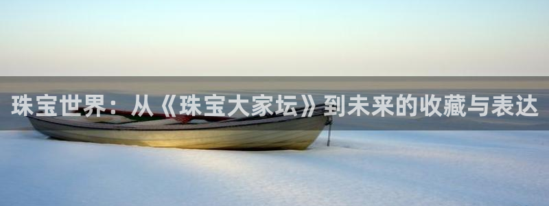 有人知道新宝5么：珠宝世界：从《珠宝大家坛》到未来的收藏与表达