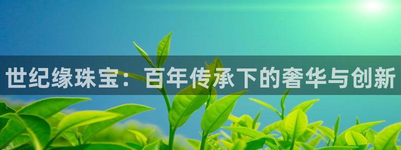 新宝5网站：世纪缘珠宝：百年传承下的奢华与创新