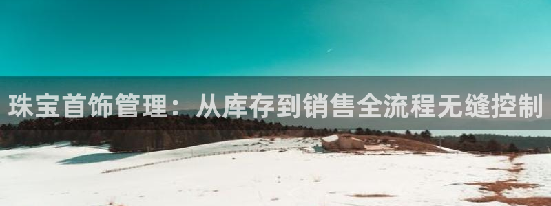 新宝5线路：珠宝首饰管理：从库存到销售全流程无缝控制