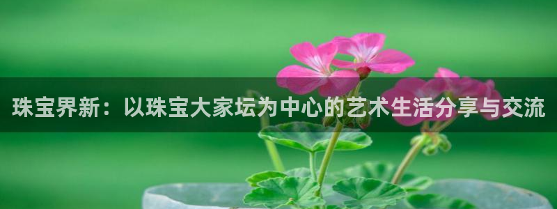 新宝5娱乐主管：珠宝界新：以珠宝大家坛为中心的艺术生活分享与交流