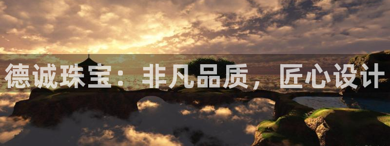 新宝5巅峰：德诚珠宝：非凡品质，匠心设计