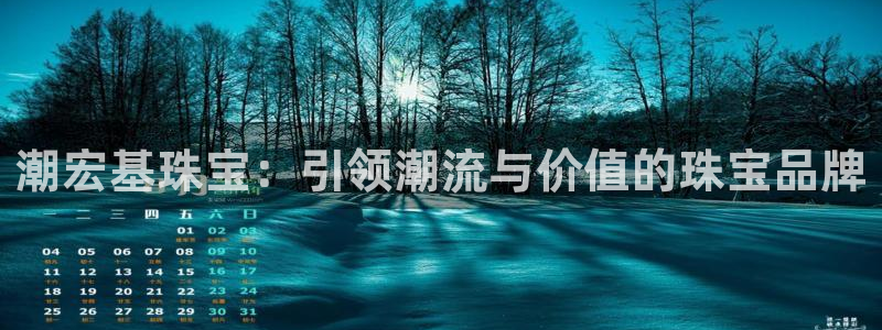 新宝h2O5O5O：潮宏基珠宝：引领潮流与价值的珠宝品牌