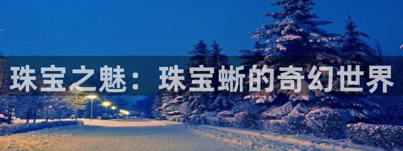 新宝5注册霸：珠宝之魅：珠宝蜥的奇幻世界