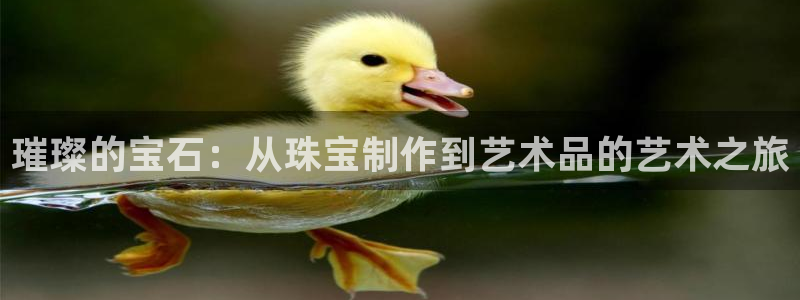 新宝5下载官方：璀璨的宝石：从珠宝制作到艺术品的艺术之旅