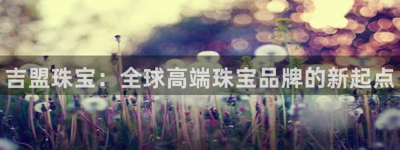 皇冠新宝5：吉盟珠宝：全球高端珠宝品牌的新起点